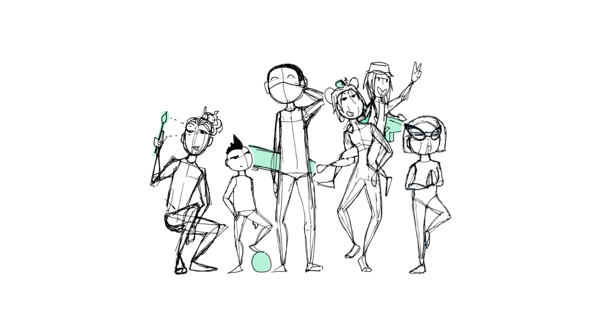 Unisex Decimas Pose