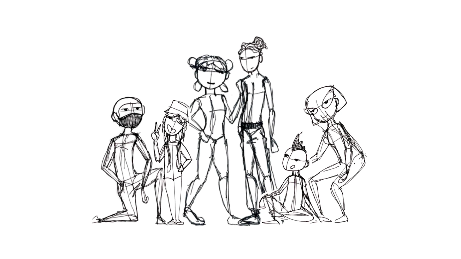 Unisex Decimas Pose