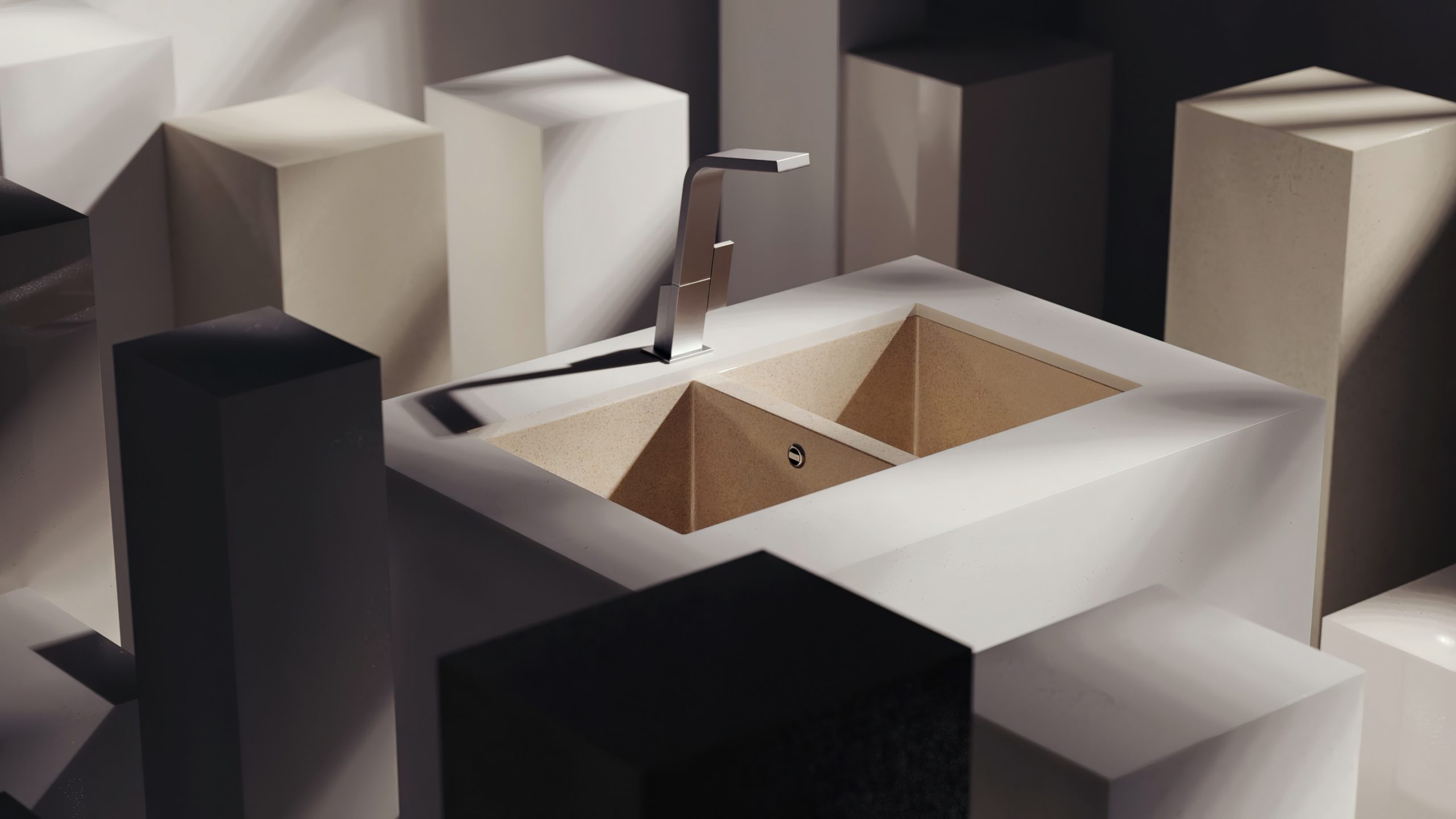 3D video for the new TEKA sink (Tegranite) created by Kutuko Studio.