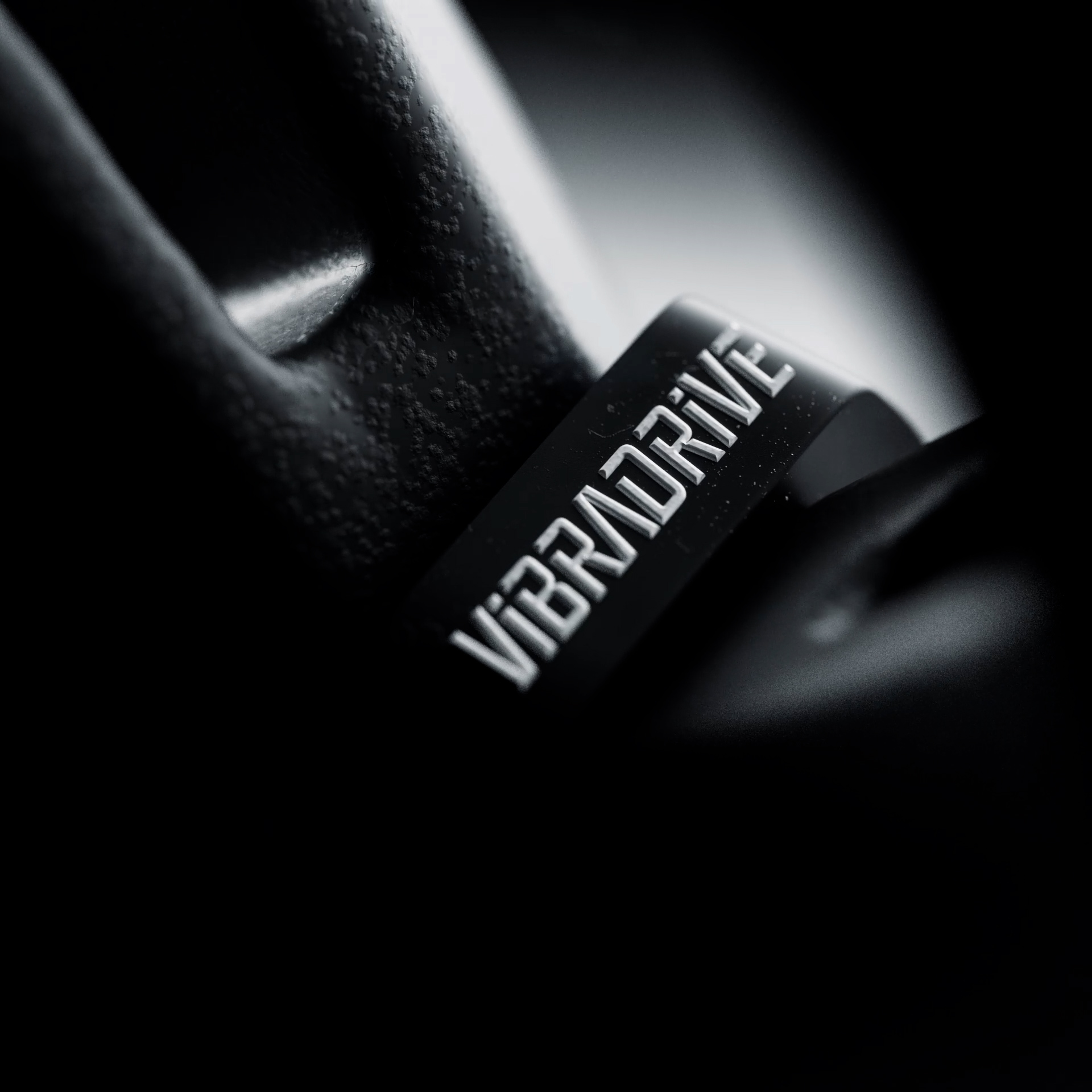 Close-up CGI detail of a Vibradrive product
