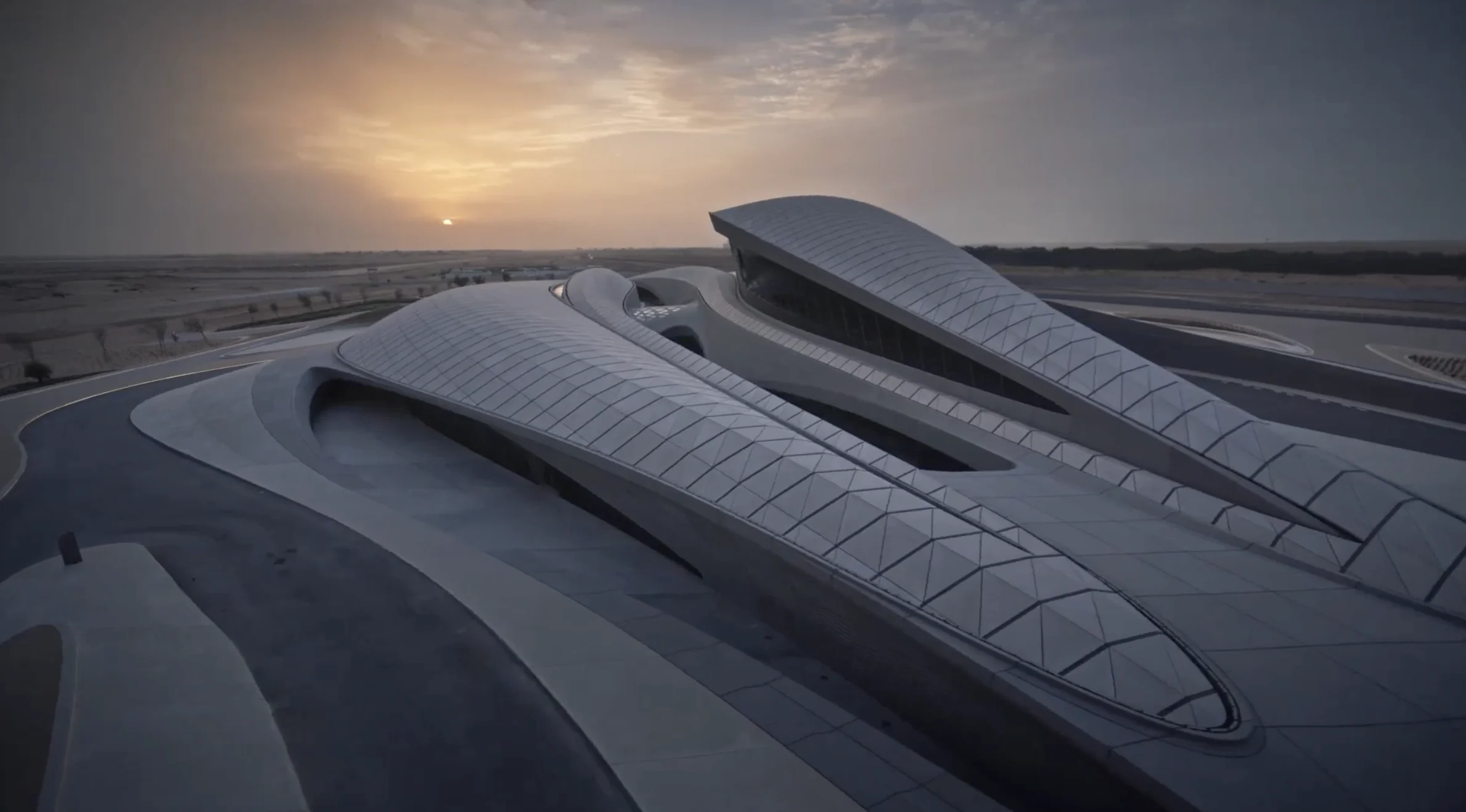 Contenido visual CGI de Kutuko para la inauguración de la sede de BEEAH en Emiratos Árabes Unidos