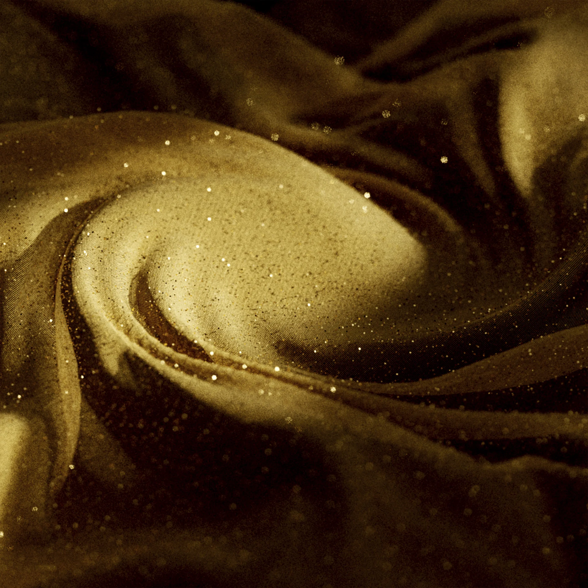 Abstract golden fluid texture